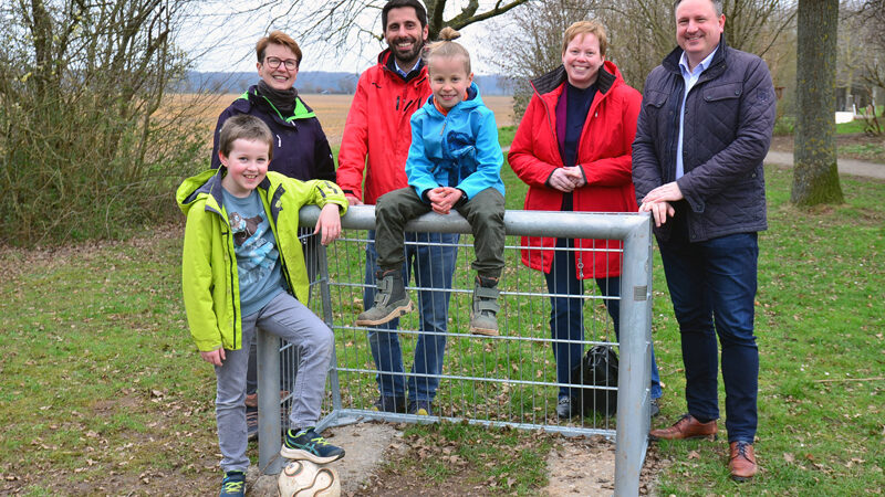 Neuer Bolzplatz in Ilten dank Spende in Betrieb