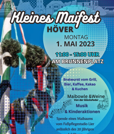 Premiere in Höver: Maifest am Brunnenplatz