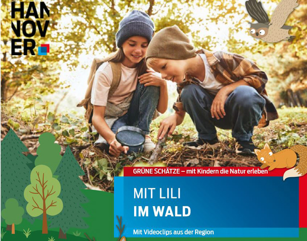 Mit Lili im Wald: Neue kindliche Broschüre zum Lebensraum Wald und seinen Bewohnern