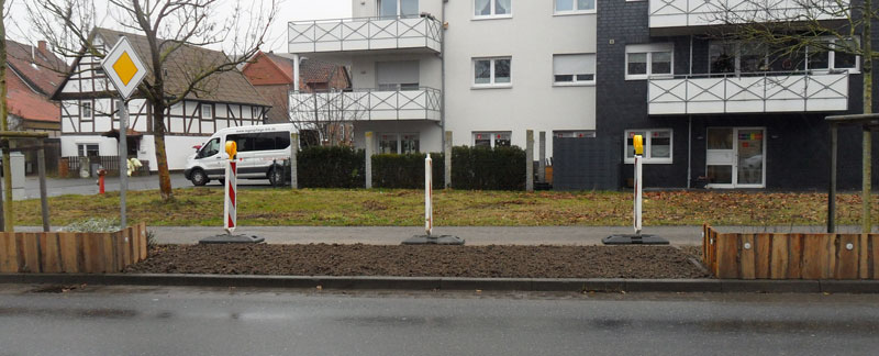 Entsiegelungen für mehr Versickerung von Regenwasser in Sehnde