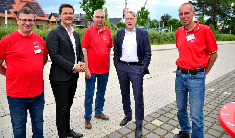 SPD-EU-Kandidat Bernd Lange zu Besuch in Rethmar