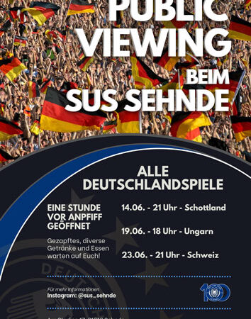 Public Viewing der EM beim SuS Sehnde