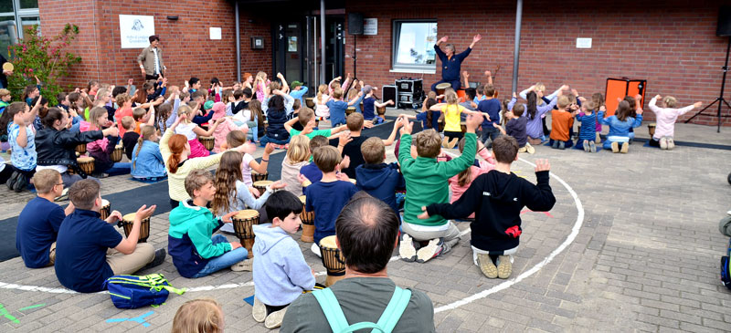 Trommelapplaus gab es in der Astrid-Lindgren-Schule in Sehnde