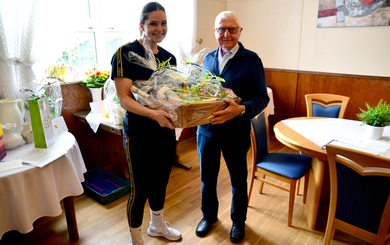 100-jähriger Geburtstag in Dolgen – auch das Fitnessland gratuliert