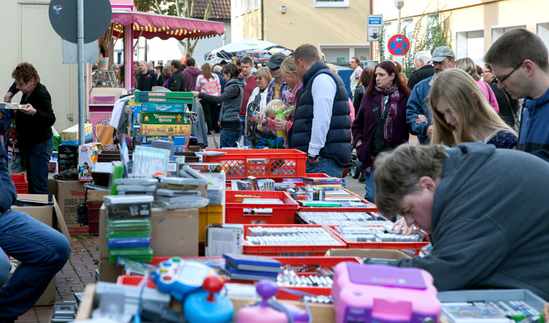 Großflohmarkt in Burgdorf: Standkarten ab sofort erhältlich