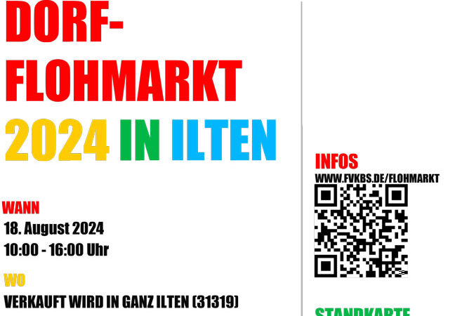 Garagenflohmarkt in Ilten zugunsten der Kita Berliner Straße