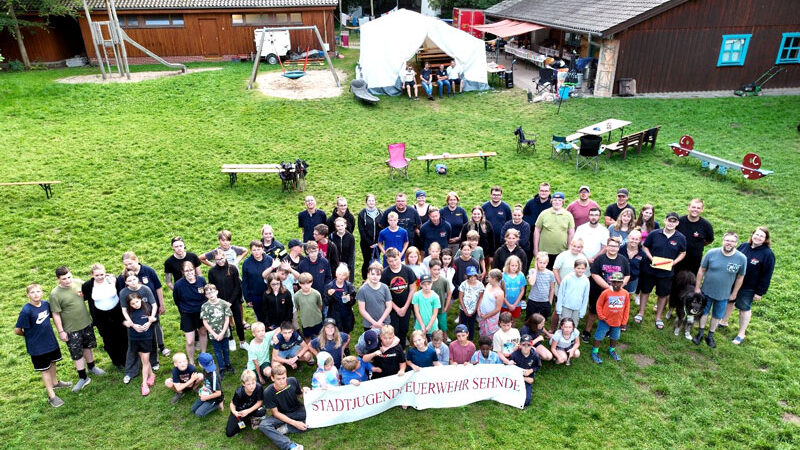 Feriencamp des Sehnder Feuerwehrnachwuchs‘ in Wennigsen am Deister