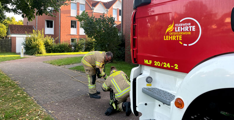 Angebranntes Essen löst Feuerwehreinsatz in Lehrte aus