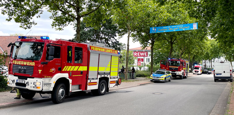 Zwei parallele Feuerwehreinsätze im Stadtgebiet Lehrte