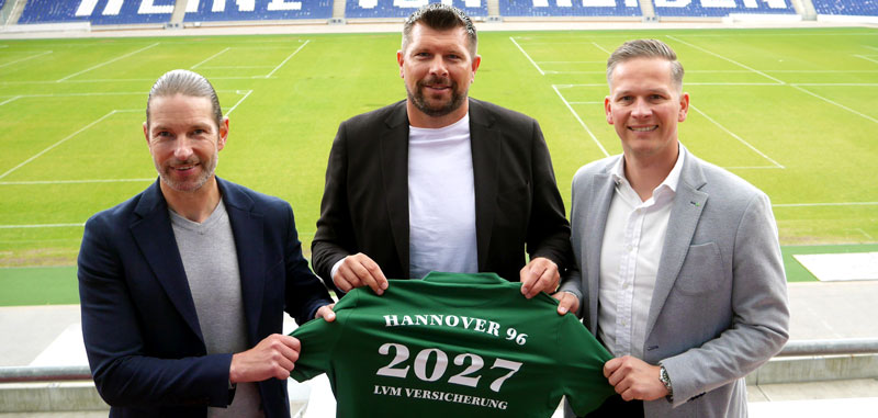 LVM Versicherung und ihre Vertrauensleute werden Premium-Partner von Hannover 96