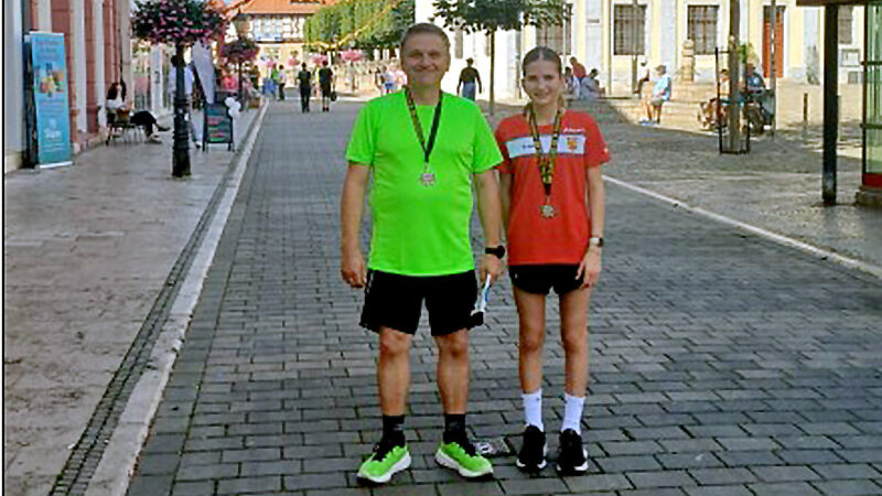 Alexia Hawraneck aus Rethmar siegt beim Altstadtlauf in Mühlhausen