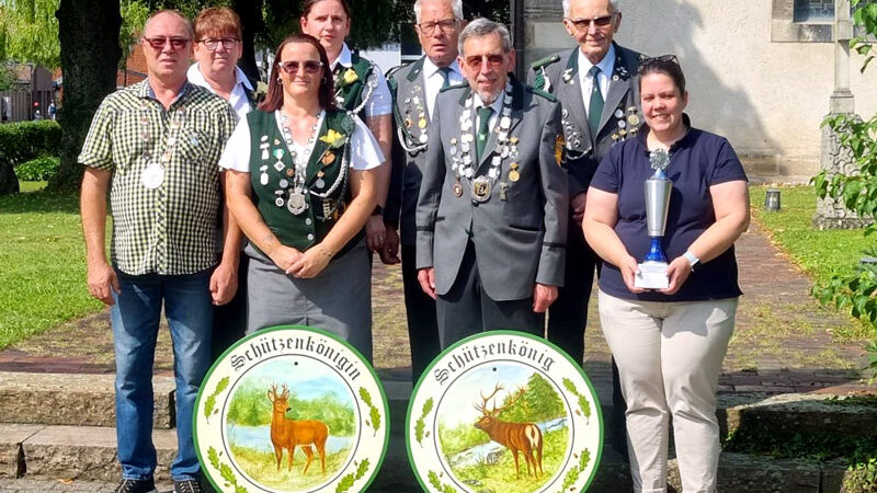 TUS Wehmingen feiert seine Schützenkönige