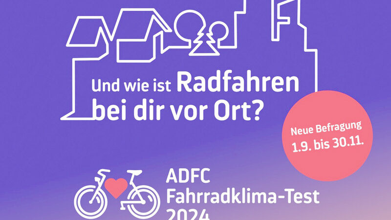 Fahrradfreundlichste Stadt in der Region gesucht