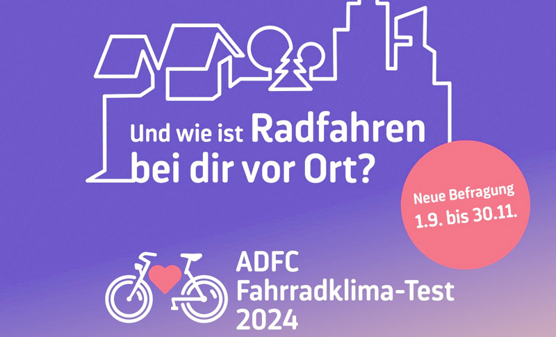 Fahrradfreundlichste Stadt in der Region gesucht