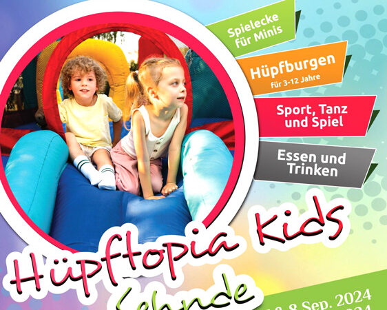 Großes Kinder-Event in Sehnde: Hüpftopia Kids im BEAT Athletikzentrum am Borsigring