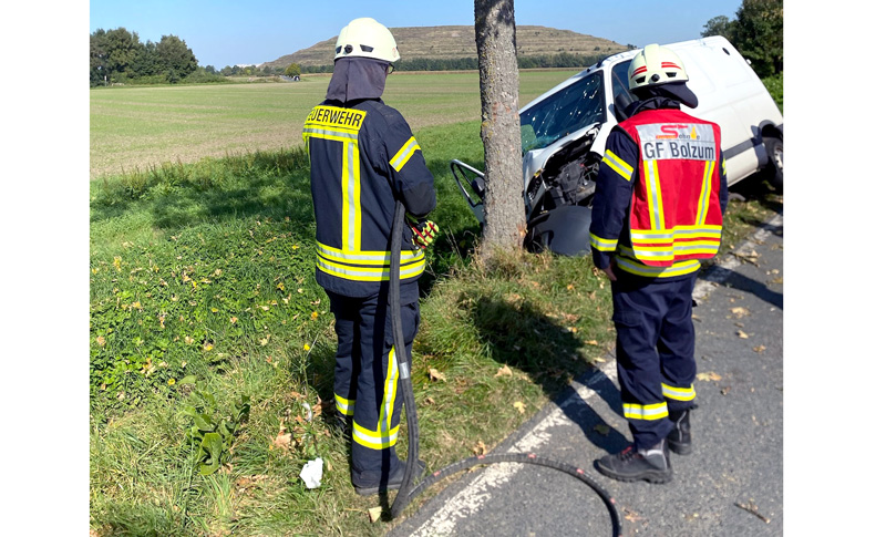 Brandmelderalarm und Verkehrsunfall am Sonntag