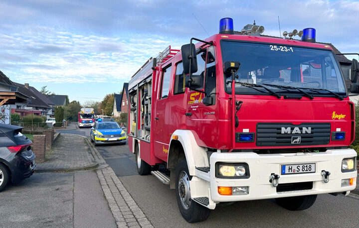 Rauchentwicklung in Heizungsraum in Sehnde