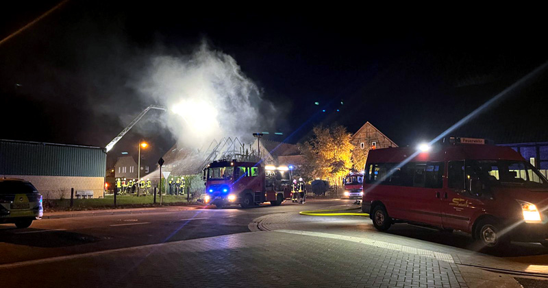 Abschlussbericht: Wohnhausbrand sorgt für Großeinsatz der Stadtfeuerwehr Sehnde