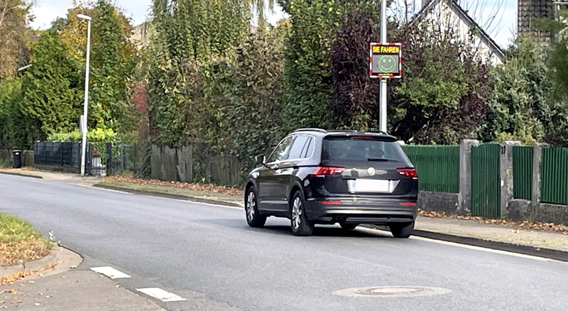 Geschwindigkeitsanzeigetafeln in Aligse, Röddensen, Kolshorn und Klein Kolshorn