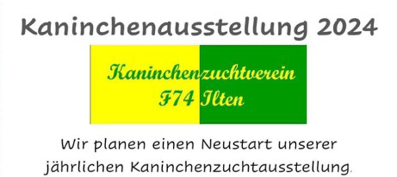 Kaninchenausstellung 2024 beim Zuchtverein F 74 Ilten