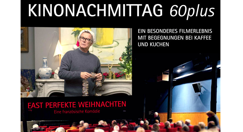 Kinonachmittag 60plus in Lehrte: Filmerlebnis mit Kaffee und Kuchen