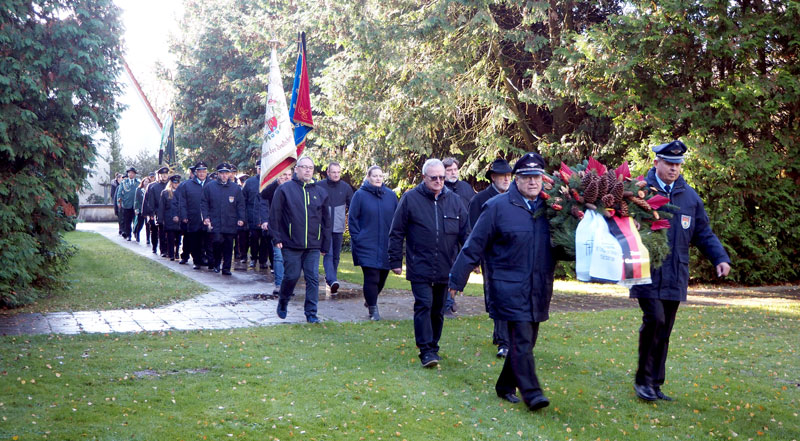 Volkstrauertag 2024 in Sehnde