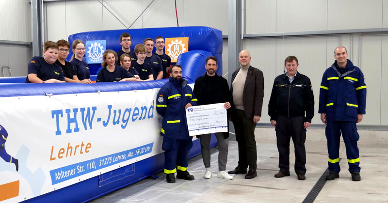 „Bungee Run“ beim THW Lehrte für die Jugend