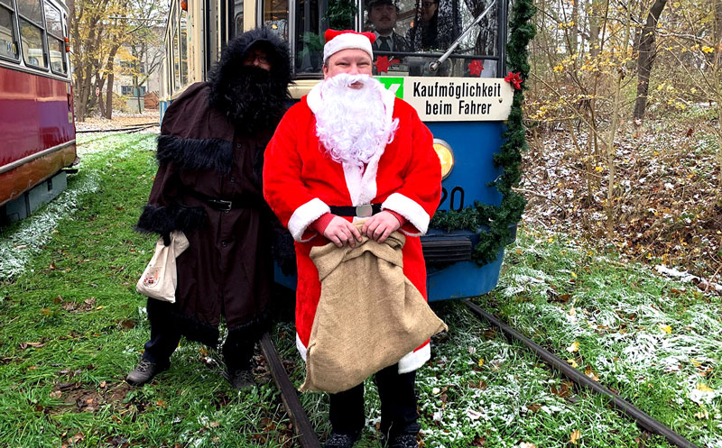 Nikolausfahrten im Hannoverschen Straßenbahn-Museum