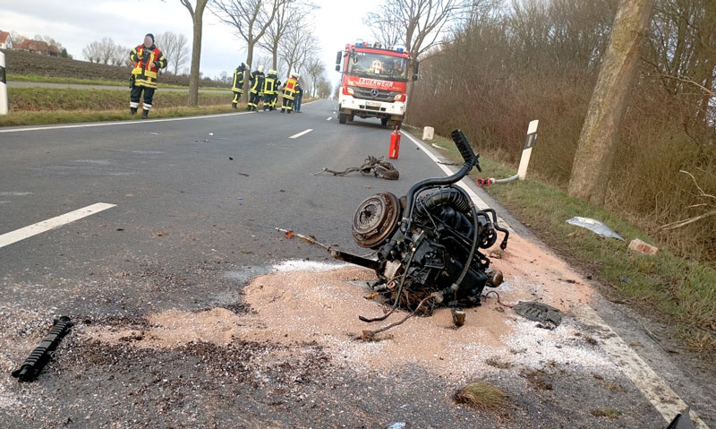 Tödlicher Unfall zwischen Hohenhameln und Mehrum