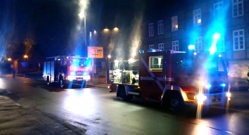 Kabelbrand im Wohnhaus in Clauen