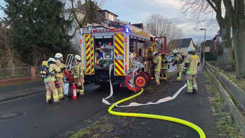 Vier Einsätze der Lehrter Feuerwehren: Schornsteinbrand und Hilfeleitungen