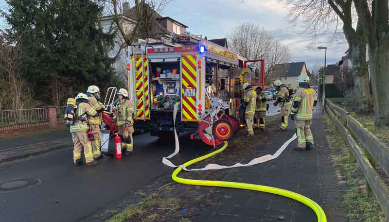 Vier Einsätze der Lehrter Feuerwehren: Schornsteinbrand und Hilfeleitungen