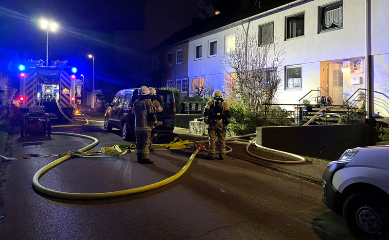 Eine verletzte Person bei Gebäudebrand in Lehrte