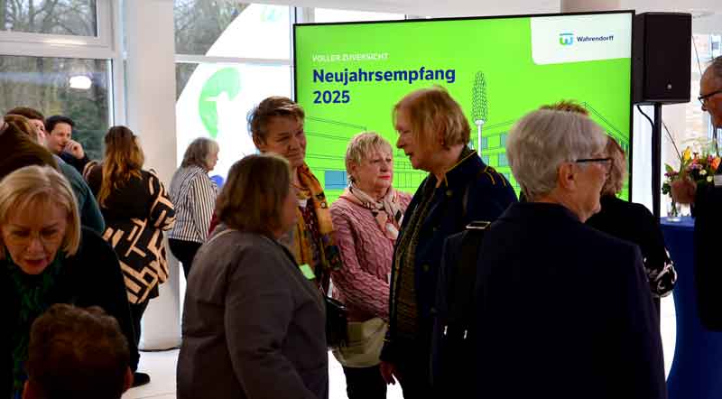 Mit Mut und Zuversicht in das neue Jahr: Neujahrsempfang im Klinikum Wahrendorff