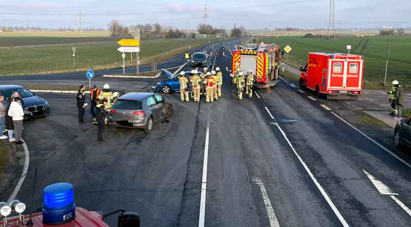 Ein Toter, zwei Verletzte, ein qualmender Papierkorb: Drei Einsätze der Stadtfeuerwehr Lehrte am Sonntag